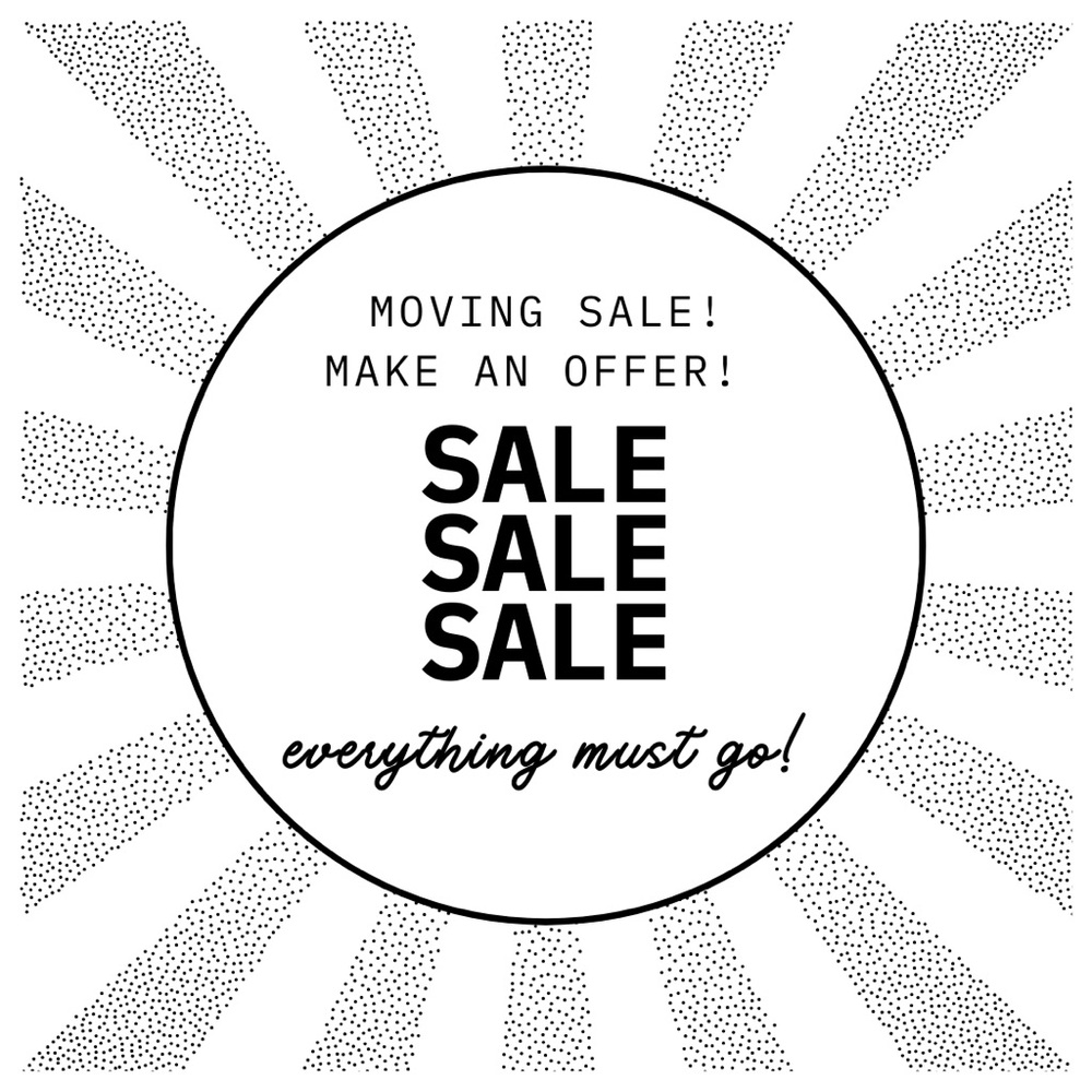 TONS OF NEW LISTINGS! everything must go! MOVING SALE MAKE AN OFFER!!!